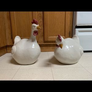 Ceramic Chickens